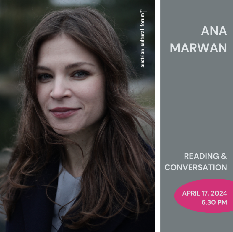 Please join our friends at @ACFNY next Wednesday, 4/17 at 6:30 PM when the Austrian-Slovenian writer Ana Marwan will read from her work 'True Toad' ('Wechselkröte') and converse with Melina Tsiamos about her literary work. Details here: eventbrite.com/e/ana-marwan-r…