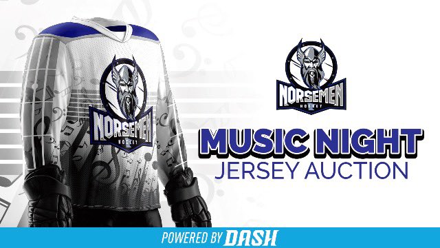 🎤 Check, Check, 1, 2... 🎤 Celebrate Music Night with the @StCloudNorsemen Jersey and Mini Sticks Auctions, in support of the Wirth Center for the Performing Arts 🎼 Check it out now ➡️ w.winwithdash.com/Norsemen