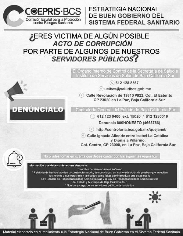 coeprisbcs's tweet photo. ¿Sabes que es la ESTRATEGIA NACIONAL DE BUEN GOBIERNO?

Conoce más 📷 https://t.co/LsRn6eXjjC https://t.co/PF7UmMiDQ9