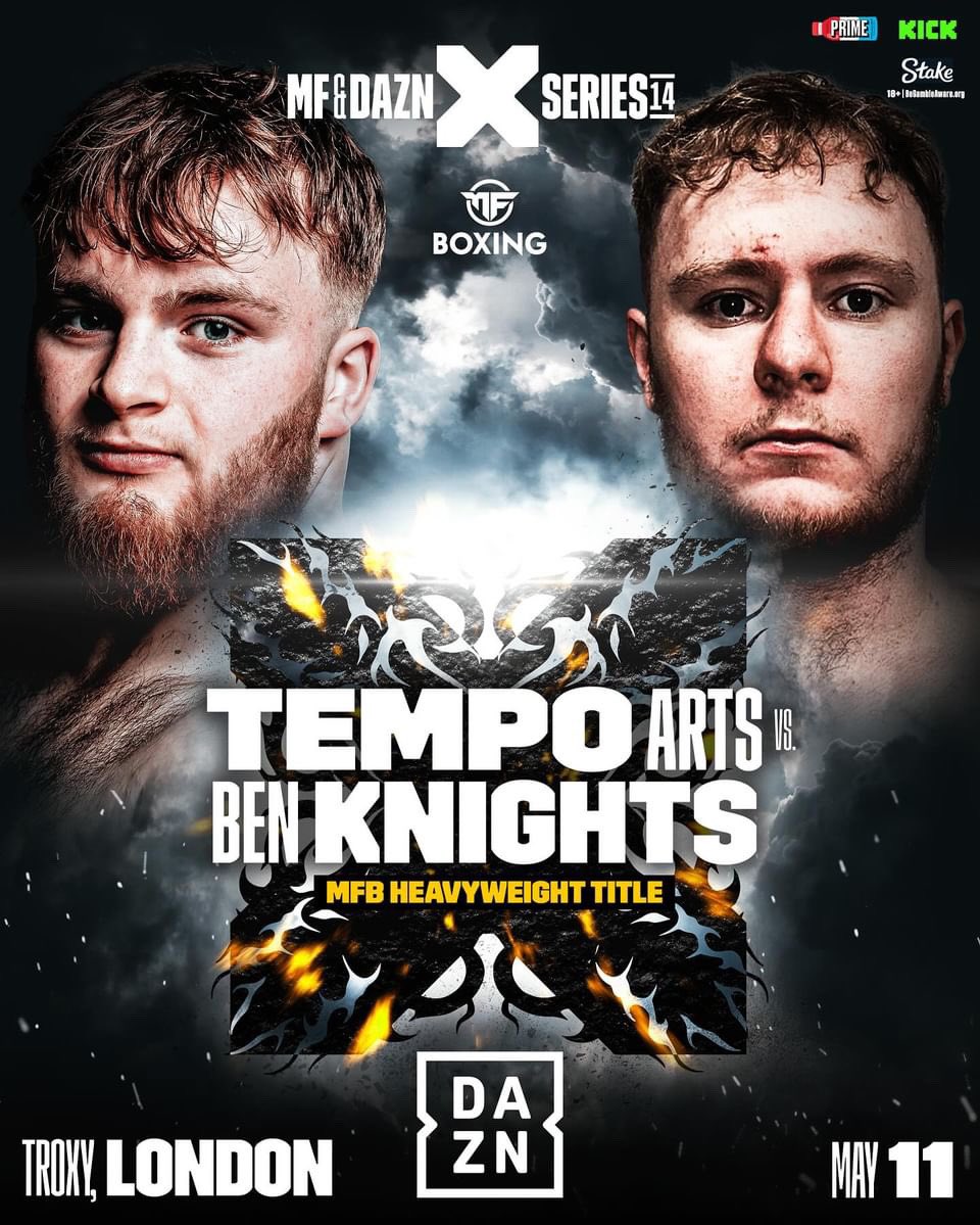 TempoArtsYT's tweet photo. IM FIGHTING AGAIN! May 11th TempoArts vs Ben knights - and STILL #boxing https://t.co/lYZZTZEbpg