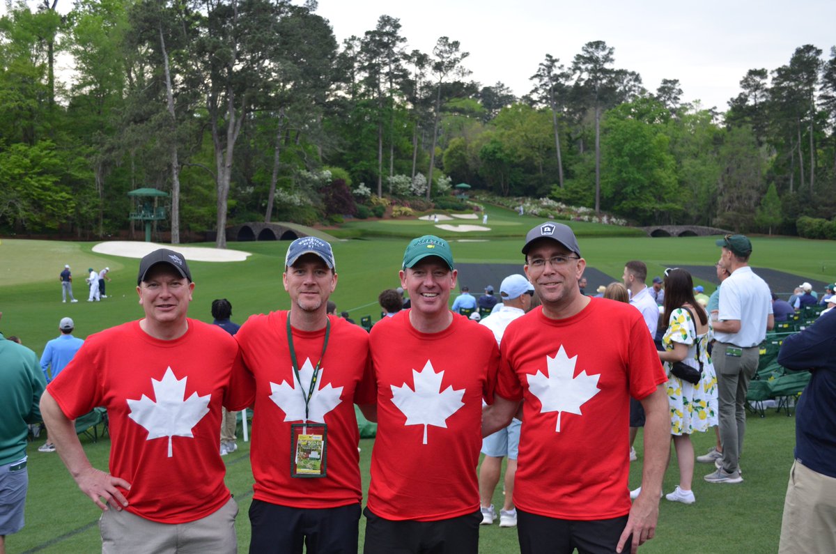 cpecks24's tweet photo. A PROUND moment for us CANADIAN boys! @mikeweirsnp @ahadwingolf @coreconn @ntaylorgolf59 https://t.co/jMPcLcVwFg
