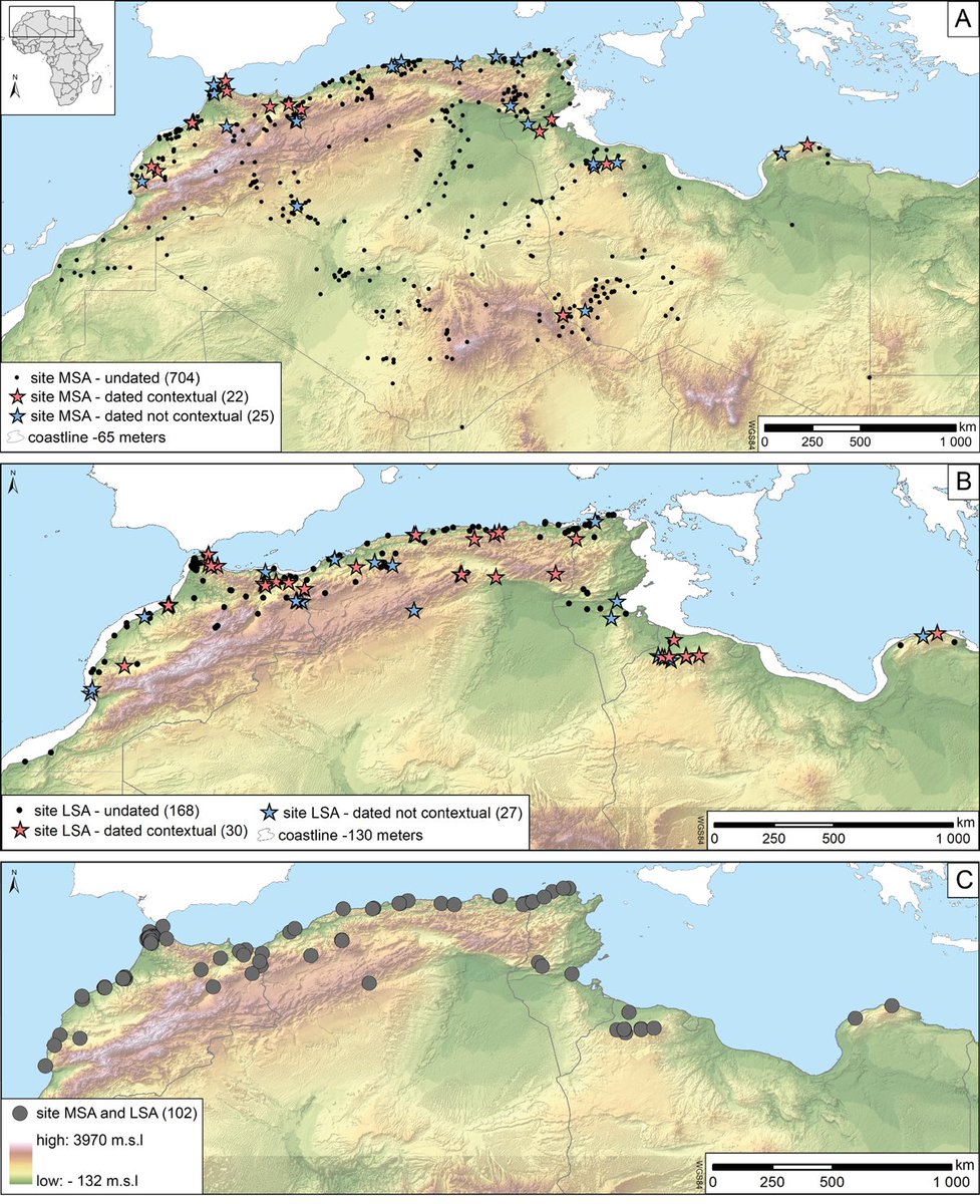 📢🆕 New paper alert!
'A Critical Inventory and Associated Chronology of the Middle #StoneAge and Later #StoneAge in Northwest #Africa🌍' by @Solene_Boisard and @Eslembenarous: tinyurl.com/5n7b2b88

#Archaeology #OpenScience #OpenData #OpenAccess