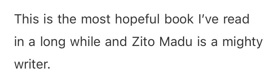 Both are equally true: the book is merciless and hopeful. It’s a soothing, short, immersive experience. Help us spread the word, and thank you to @BookPostUSA for this (first post-pub!) review