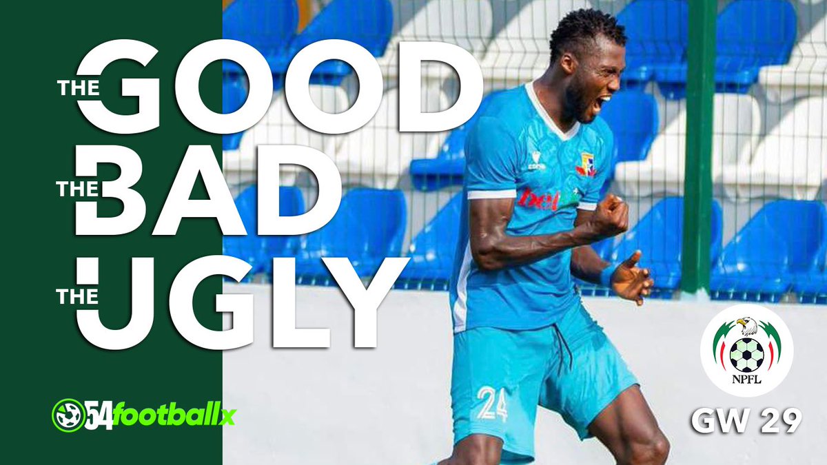 How about a run in of major highlights of the #NPFL24 MD29 last weekend?

- amazing free kicks in Ikenne
- record breaking goals
- alleged assaults on Sporting Lagos technical staff and Enyimba media officer.

This is our compilation of The GOOD, The BAD and The UGLY from last