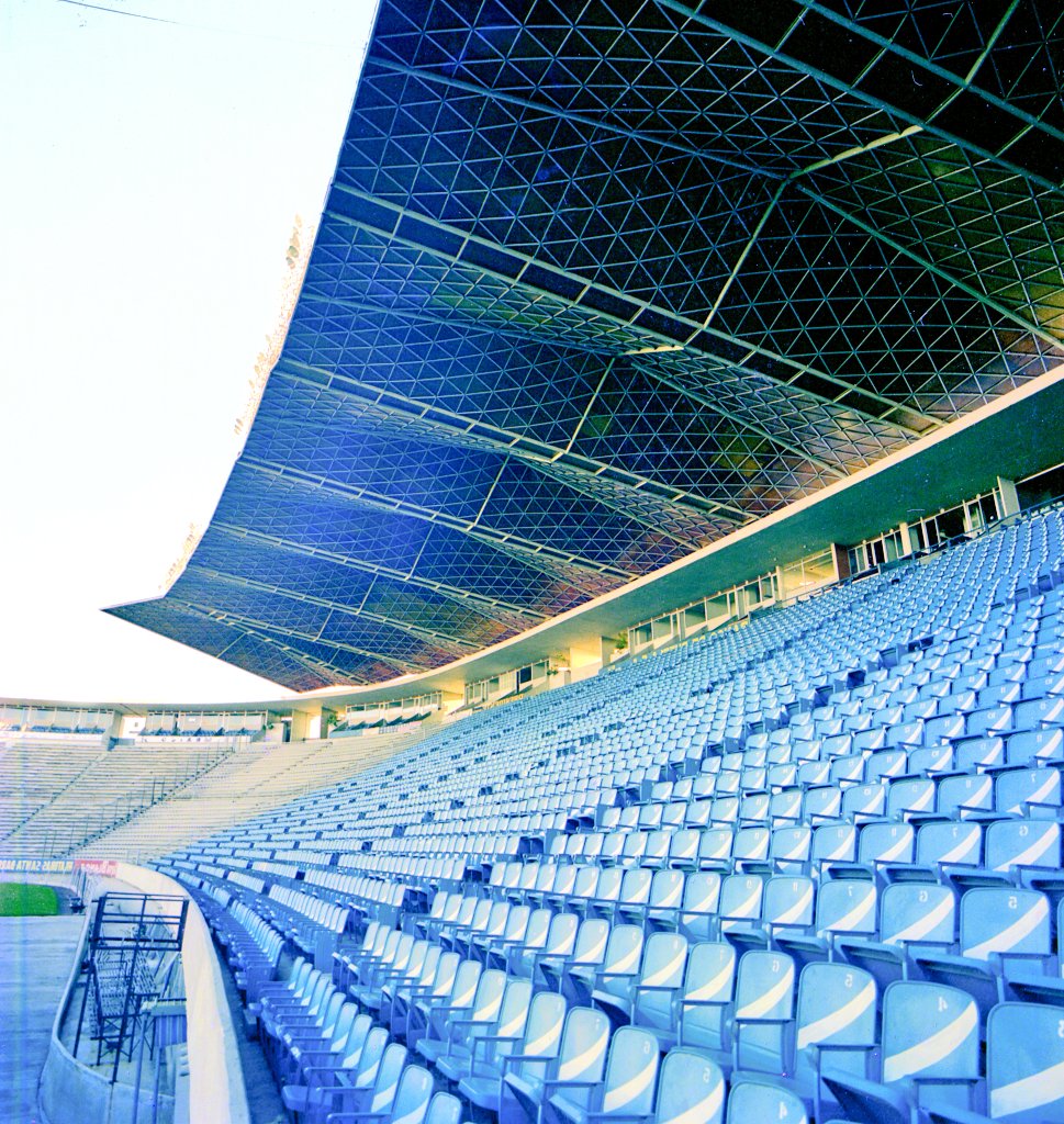 El bonito diseño original del Estadio Cuauhtémoc. #Puebla