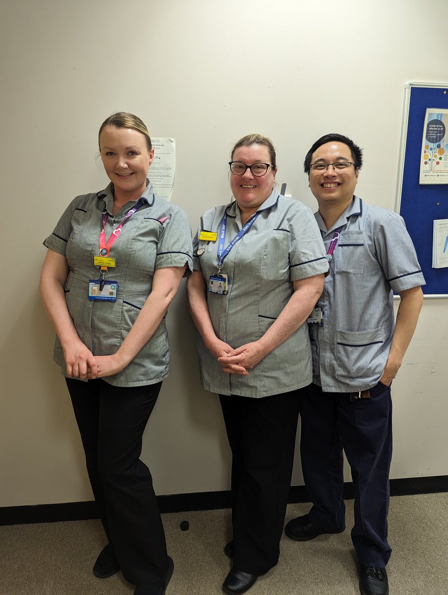 So excited to introduce our new safe care live facilitator's to @UHDBTrust. Jess, Fiona and Aaron (left to right) will be out and about across the trust supporting all areas embed SCL. #patientsafety #safestaffing @Donnalbird @markhil75770073  @Marsh2Garry @hill_karenhill3 👋🏻👋🏻
