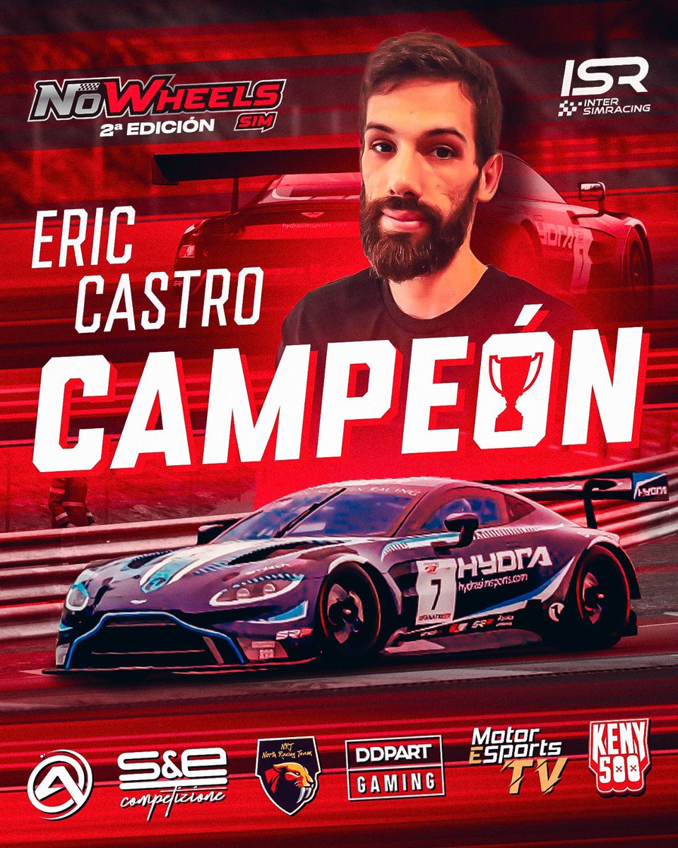 Copa NoWheels II

Después de un campeonato apretado hasta la última carrera, el piloto de <a href="/HydraSimSports/">HYDRA SimSports</a> consigue el campeonato de la Copa <a href="/NoWheelsSim/">NoWheelsSim Cockpits</a> 

Enhorabuena <a href="/EricCastro92/">Eric Castro</a>

#ISR | #NoWheels | #simracing