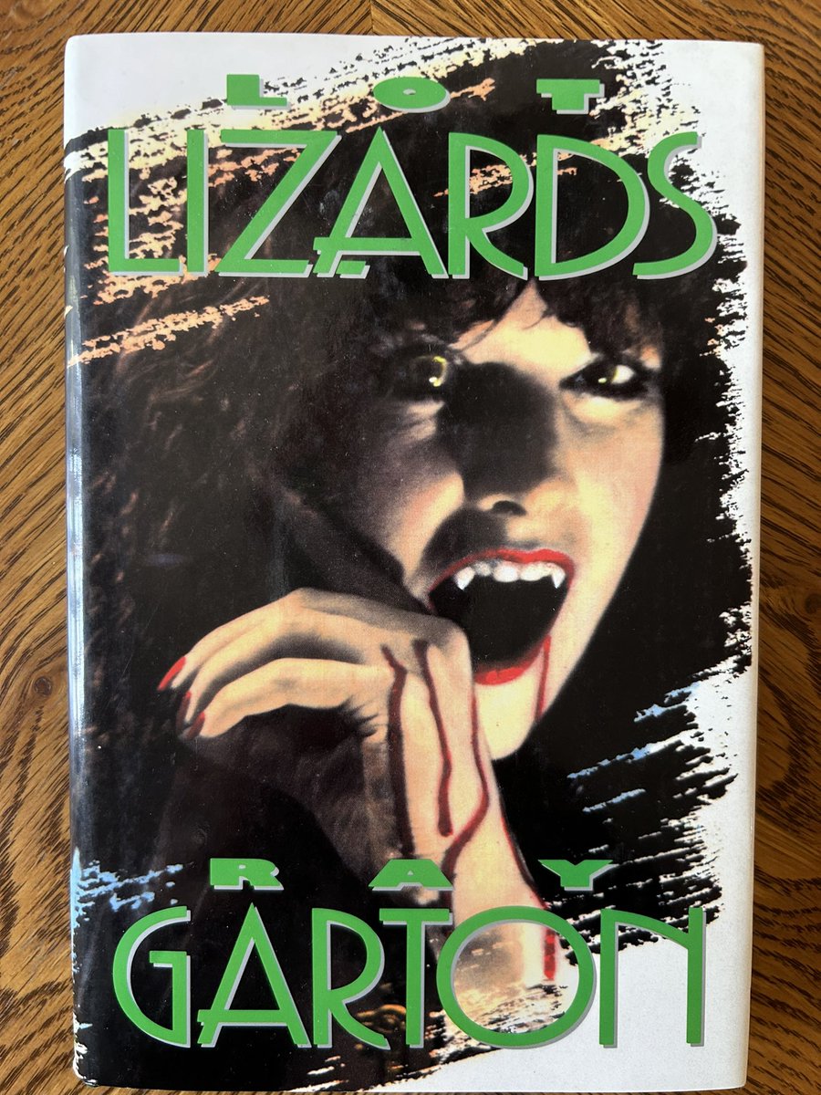 Lot Lizards. Written by Ray Garton.

#bookaddict #coverart #bookcover #RayGarton