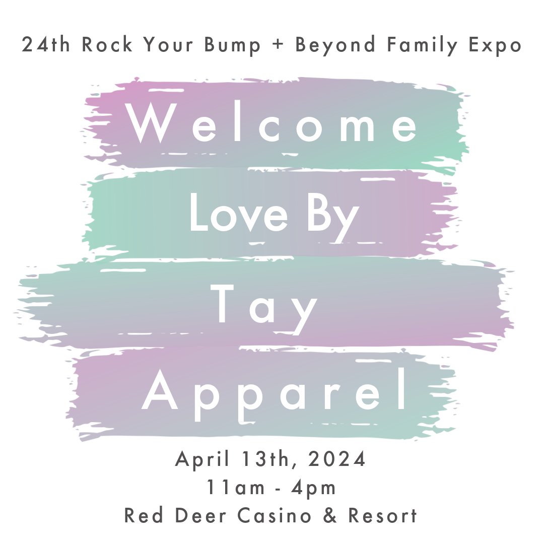 Hello to a new vendor! Love By Tay Apparel!

#rockyourbump #vendorlove #pregnancy #baby #newborn #children #tradeshow #reddeer #reddeermoms #reddeernewborn #reddeerpregnancy #supportlocal #smallbusiness