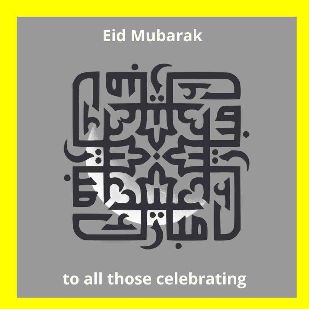 Today we are wishing all our Muslim followers, friends and loved ones Eid Mubarak! May all your duas be accepted and shortcomings forgiven. We think especially of those whose Eid celebrations are taking place in war zones, amidst humanitarian crises an… instagr.am/p/C5lw65tMack/