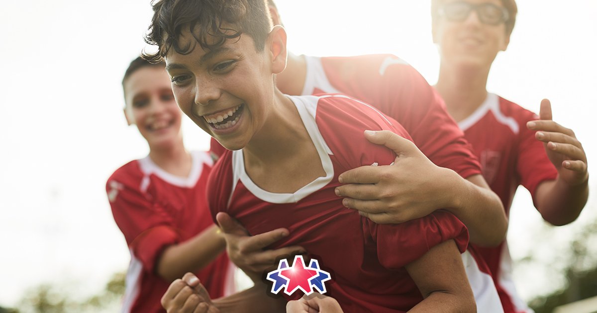 Nearly 20% of kids ages 3 - 17 in the United States have a mental health disorder. Participating in sports is proven to improve mental health. Every kid deserves to play. #MentalHealthMatters #PlayForAll #HealthyKids