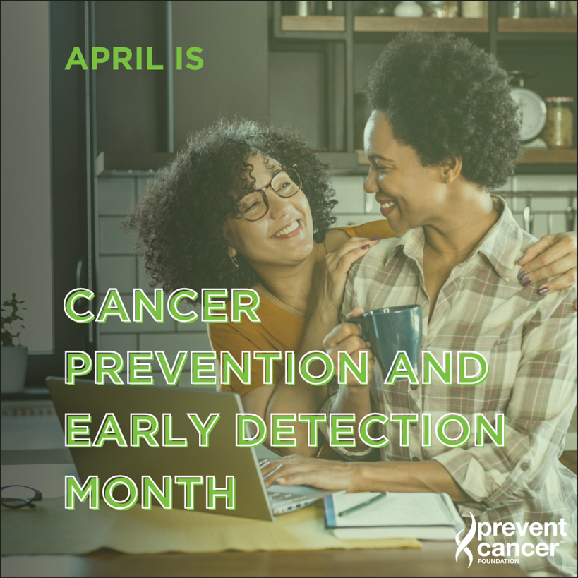 April is Cancer Prevention and Early Detection Month! Routine screenings can mean #BetterOutcomes for your health—that means more treatment options, more healthy days ahead & more time with the people you love. Learn more: bit.ly/3VFUuG6 #CongressionalFamilies