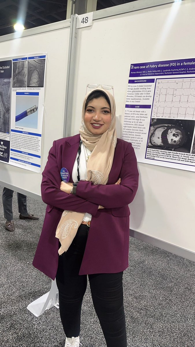 Thrilled to be in #ACC24 🫀
Always grateful for the invaluable mentorship and continuous support of @mbsdo1 <a href="/MraoEP77/">Mohan Rao</a> <a href="/bbaibhav/">Bipul Baibhav MD</a>, I was incredibly proud presenting our work.