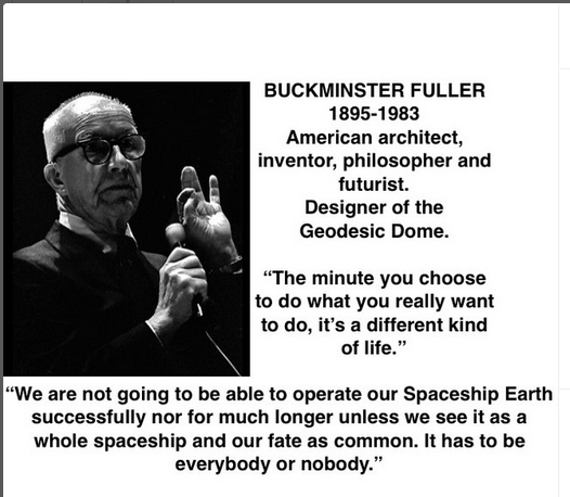 Traveling Together to a New America.
'The Journey, the Story & the Book':
bit.ly/3iejVZH

#buckminsterfuller #philosopher #geodesicdome #yourchoices #yourdirection #spaceshipearth #weareone #genz #youth #change #changingworld #climatechange #climatechangeisreal #nmrk