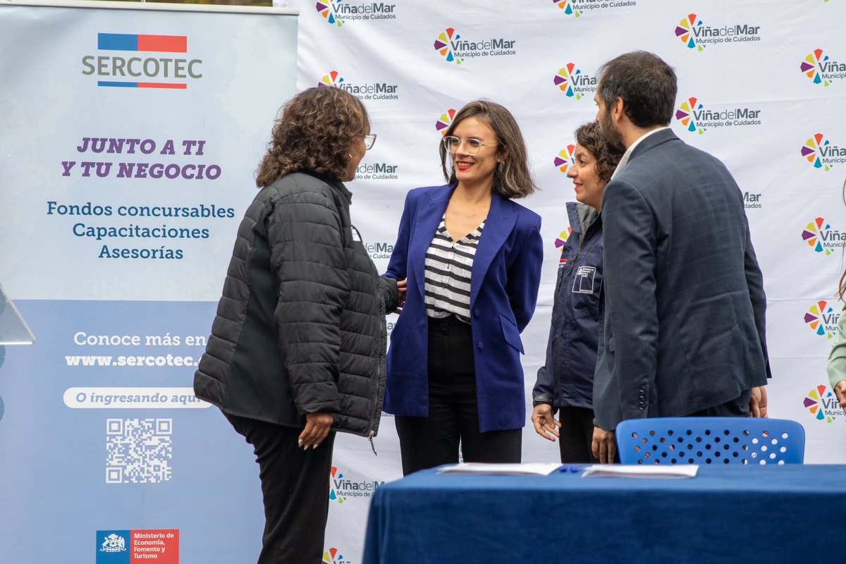 ¡Seguimos levantando la Región de Valparaíso! Junto a los ministros @nico_grau y @javieratoroc damos inicio a la entrega de subsidios Sercotec a las MiPymes afectadas por los incendios. Las empresarias y empresarios afectados de la Región de Valparaíso recibirán hasta $10…