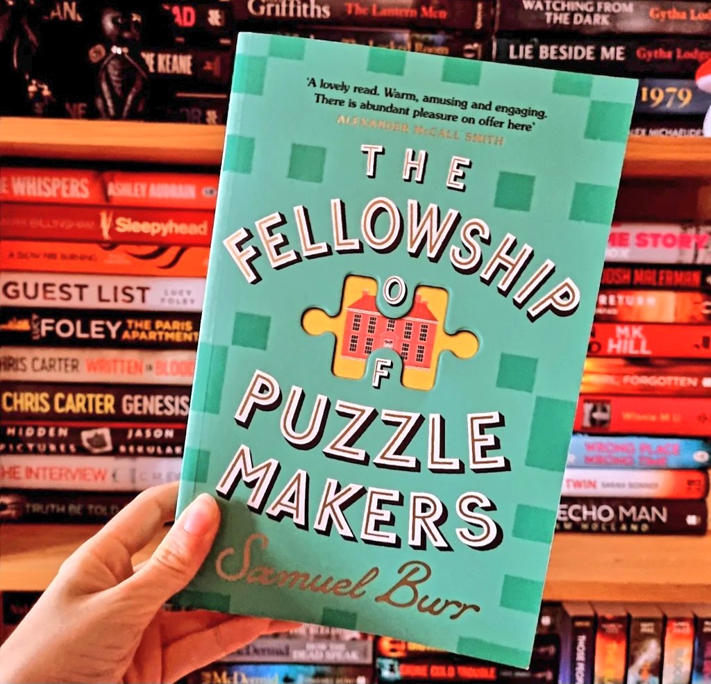 The Fellowship Of Puzzlemakers is not my usual read, but I bloody loved it! It was such an uplifting and beautiful story. The way the dual timeline and puzzles all linked together was so clever and made it an absolute joy to read from start to finish. I can highly recommend!