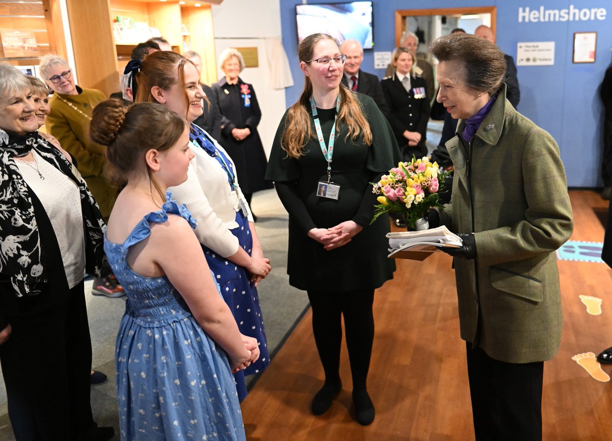 There was a very warm welcome in Lancashire today for The Princess Royal who visited Helmshore Mills Textile Museum in Rossendale. For more information go to shorturl.at/rKSVZ and to find out more about the amazing mills and how to visit go to shorturl.at/hnz07