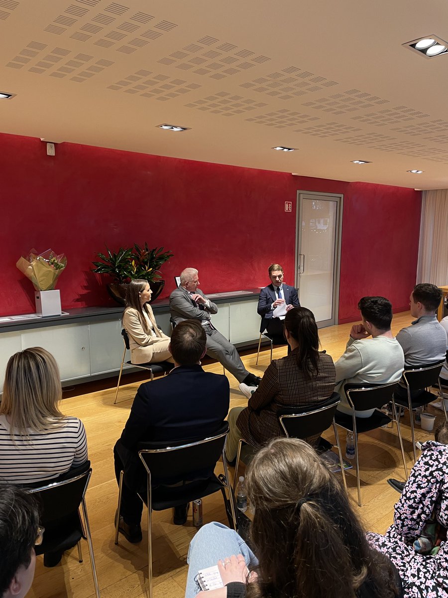 DCU Alumni (@dcualumni) on Twitter photo Tonight we host our closing ceremony for the 23/24 Emerging Leaders Programme with a fire side chat with 2 <a href="/DCU/">Dublin City University</a> Alumni Award winners: Pat Leahy and Julieanne Fleming. Tonight we host our closing ceremony for the 23/24 Emerging Leaders Programme with a fire side chat with 2 <a href="/DCU/">Dublin City University</a> Alumni Award winners: Pat Leahy and Julieanne Fleming.