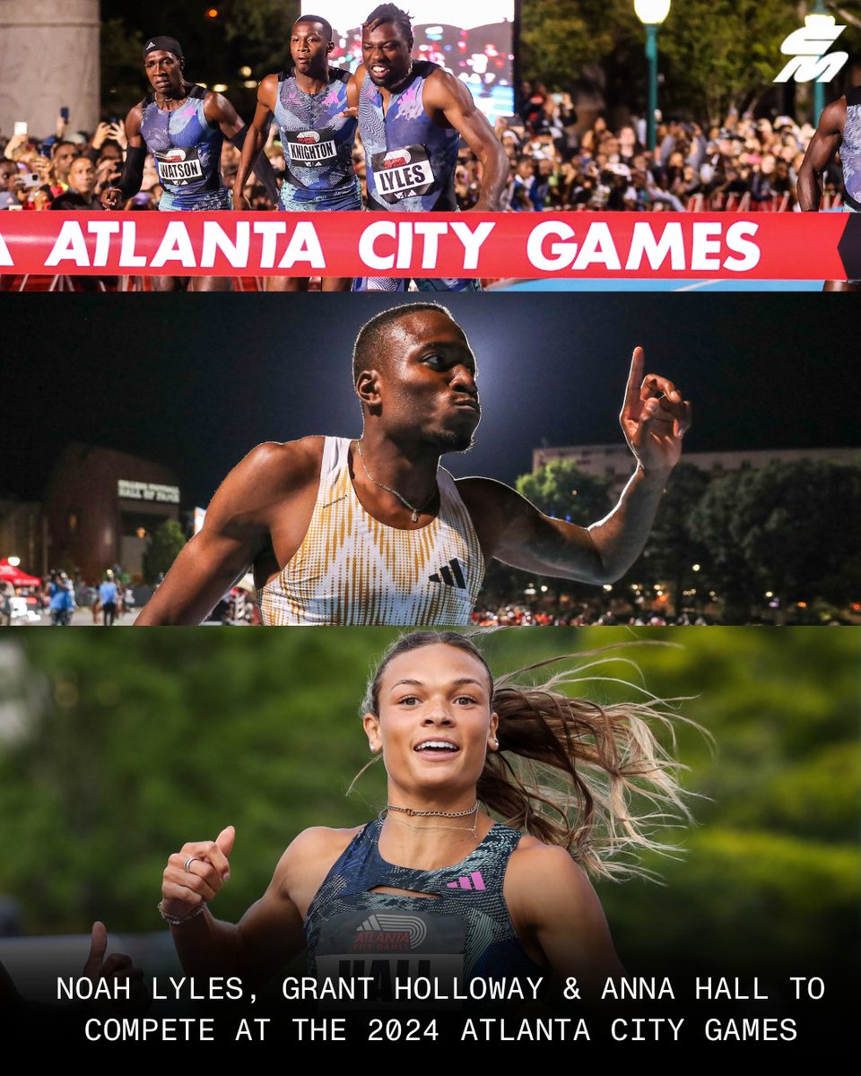 CitiusMag's tweet image. JUST ANNOUNCED: Race organizers for the Atlanta City Games on May 18 confirmed:

– @LylesNoah will be running the 150m there. He won last year's race in 14.56 seconds. That's No. 3 on the all-time list behind Usain Bolt (14.35) and Tyson Gay (14.41) in the rare event.

–…