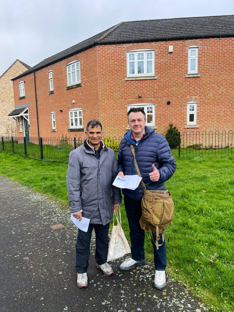 Out with Jagannath Sharma (Jag) delivering leaflets/envelopes supporting @keane_duncan around Catterick Garrison Keane Duncan is one of the Mayoral candidates for the Mayor of York & North Yorkshire 😊 #Keane4Mayor