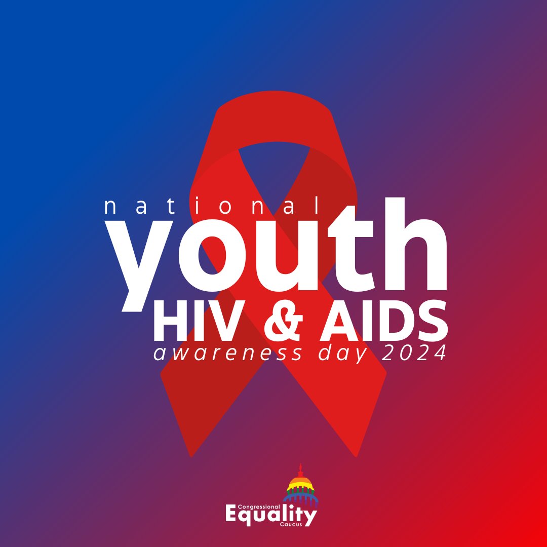 Almost half of young people living with HIV don’t know they have it. They deserve an education that will protect their health and leaders who will advocate for their access to care. With @EqualityCaucus, I’m working to end the HIV epidemic and fight for young people. #NYHAAD