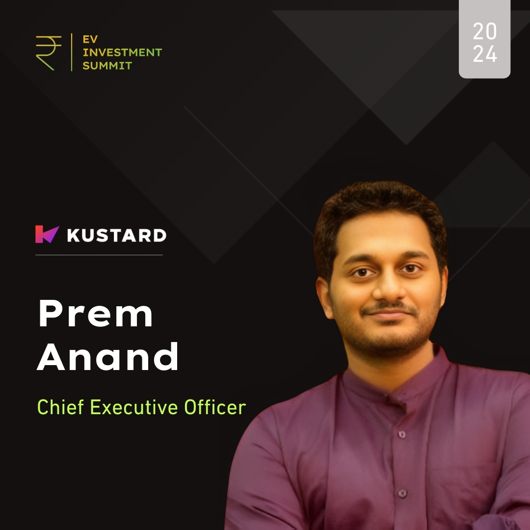 Mr. Prem Anand, CEO of Kustard Technologies, brings a unique blend of technology and design through creative solutions that leave a long lasting impression.
#investmentopportunities #investmentadvice #futureofmobility #hyderabadevent #industryleaders #startups