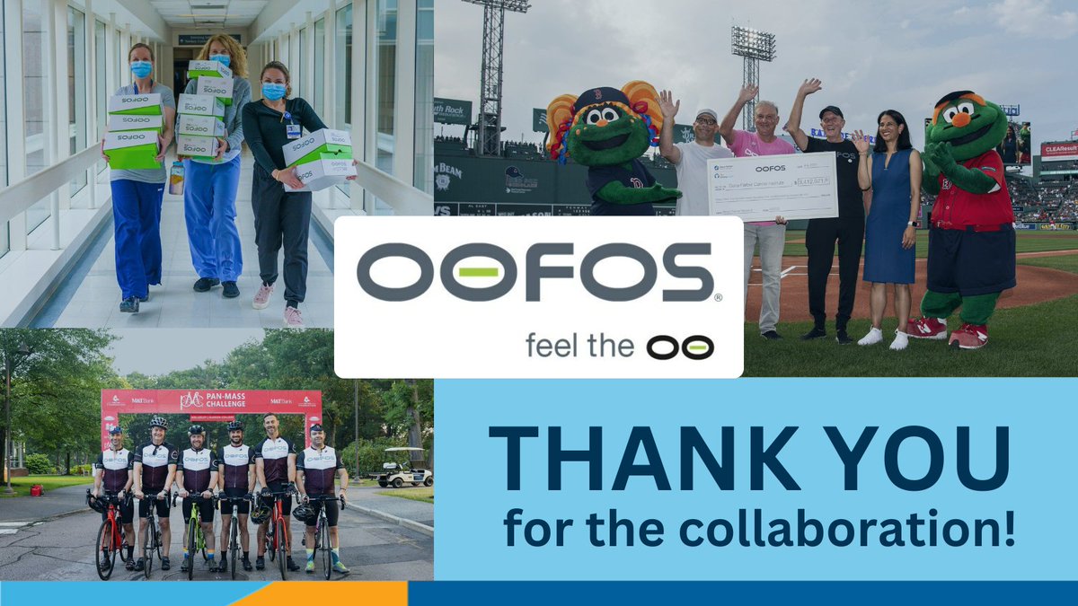 DFCI_BreastOnc's tweet image. We are grateful to @OOFOS for their incredible support! Surpassing the $4 million milestone in #ProjectPink donations to @DanaFarber and @TheJimmyFund is truly inspiring. Learn about the difference Project Pink has made to those battling #breastcancer⬇️
prnewswire.com/news-releases/…