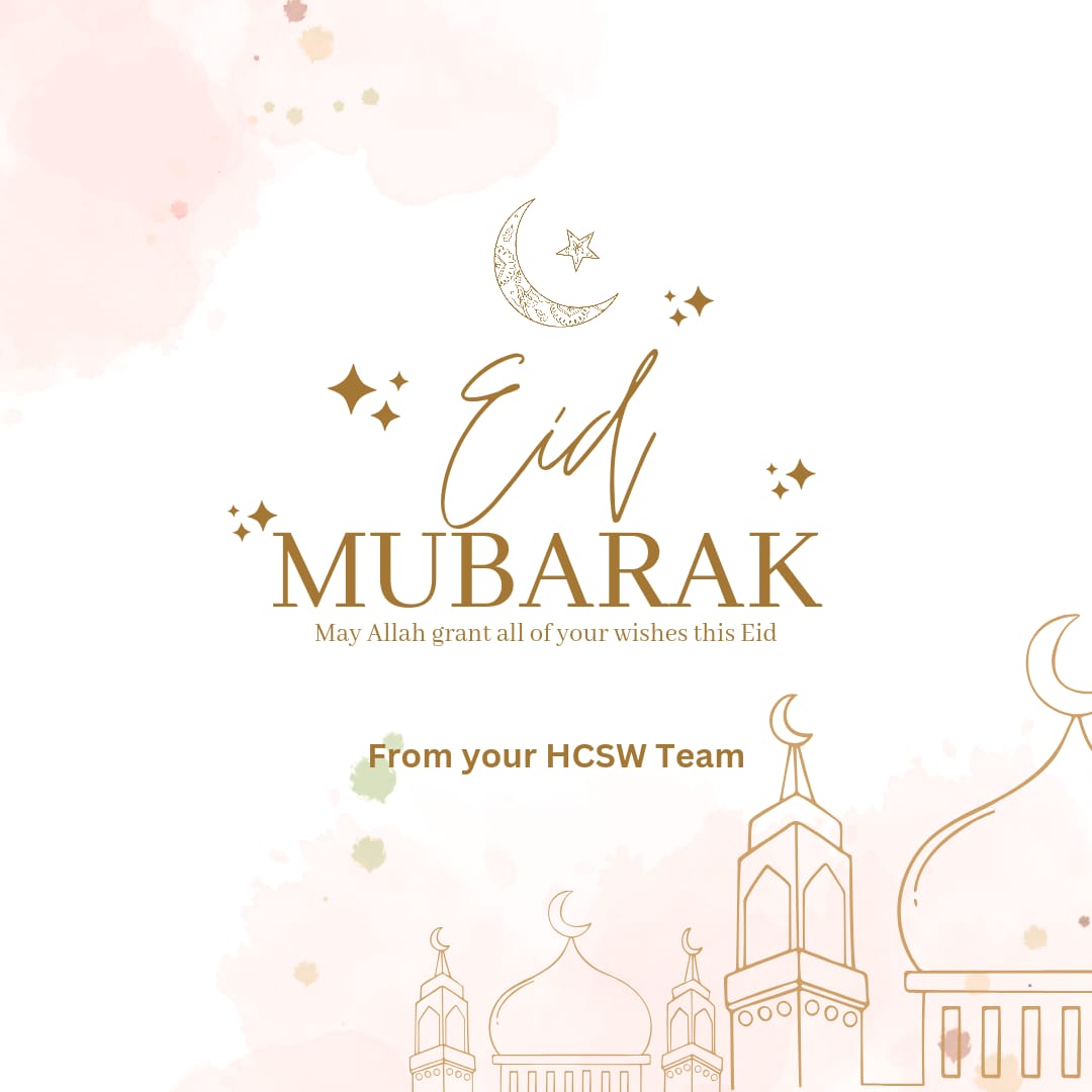 To all our muslim #HSCW family. Have wonderful Eid. <a href="/ImperialNHS/">Imperial NHS 💙</a> <a href="/ImperialPeople/">Imperial People 💙</a>