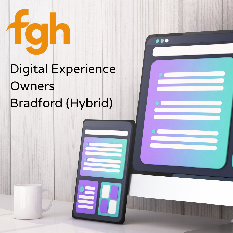 JOB VACANCY ALERT - Freemans Grattan Holdings (FGH) are recruiting for Digital Experience Owners in Bradford. HYBRID WORKING OPPORTUNITY! View more and apply here: bit.ly/3PMYMI2 #DigitalExperience #BradfordJobs #DigitalJobs