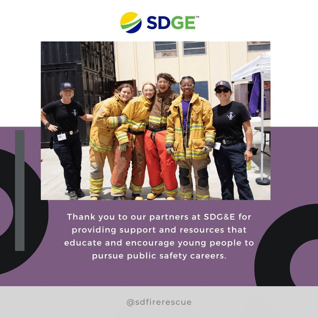 Sharing moments of growth and empowerment at the @girlsempowermentcamp thanks to our incredible sponsor, @sdge! 🌱✨ Their dedication to fostering public safety and leadership shines as bright as the smiles of our campers. Together, we're molding the future, one empowered campe…