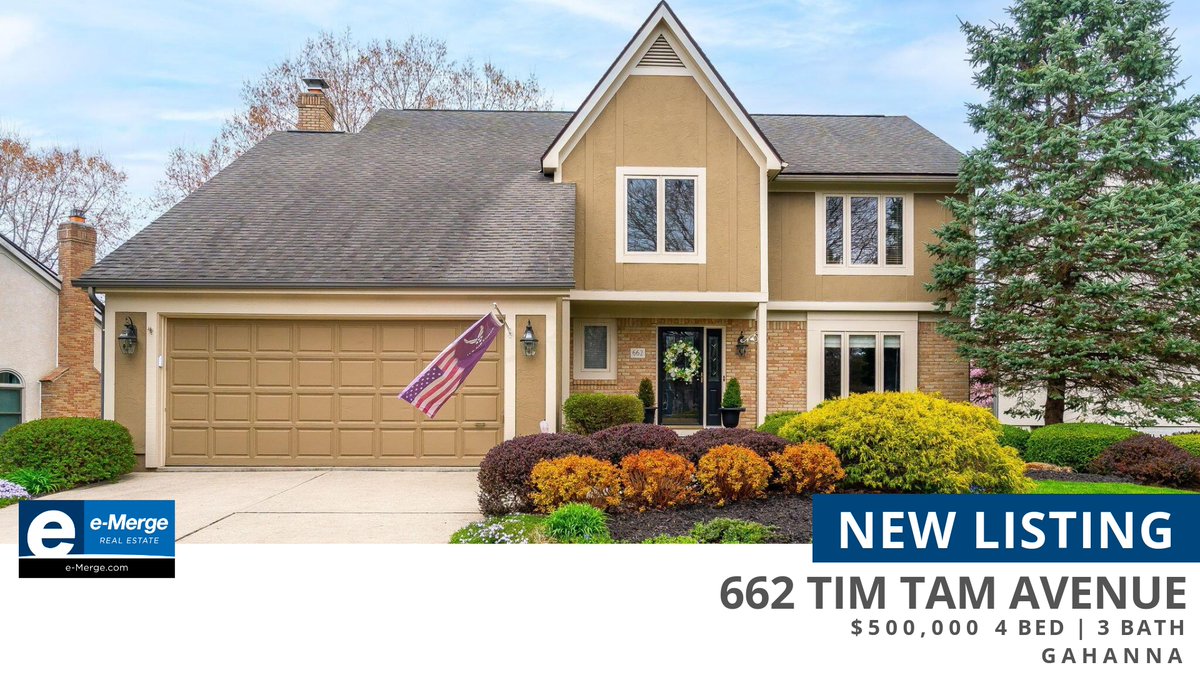 📍 New Listing 📍 Take a look at this fantastic new property that just hit the market located at 662 Tim Tam Avenue in Gahanna. Reach out here or at (614) 560-3617 for more information! Listed by Amy Paul Teresa Barry... teresabarry.e-merge.com/showcase/662-t…