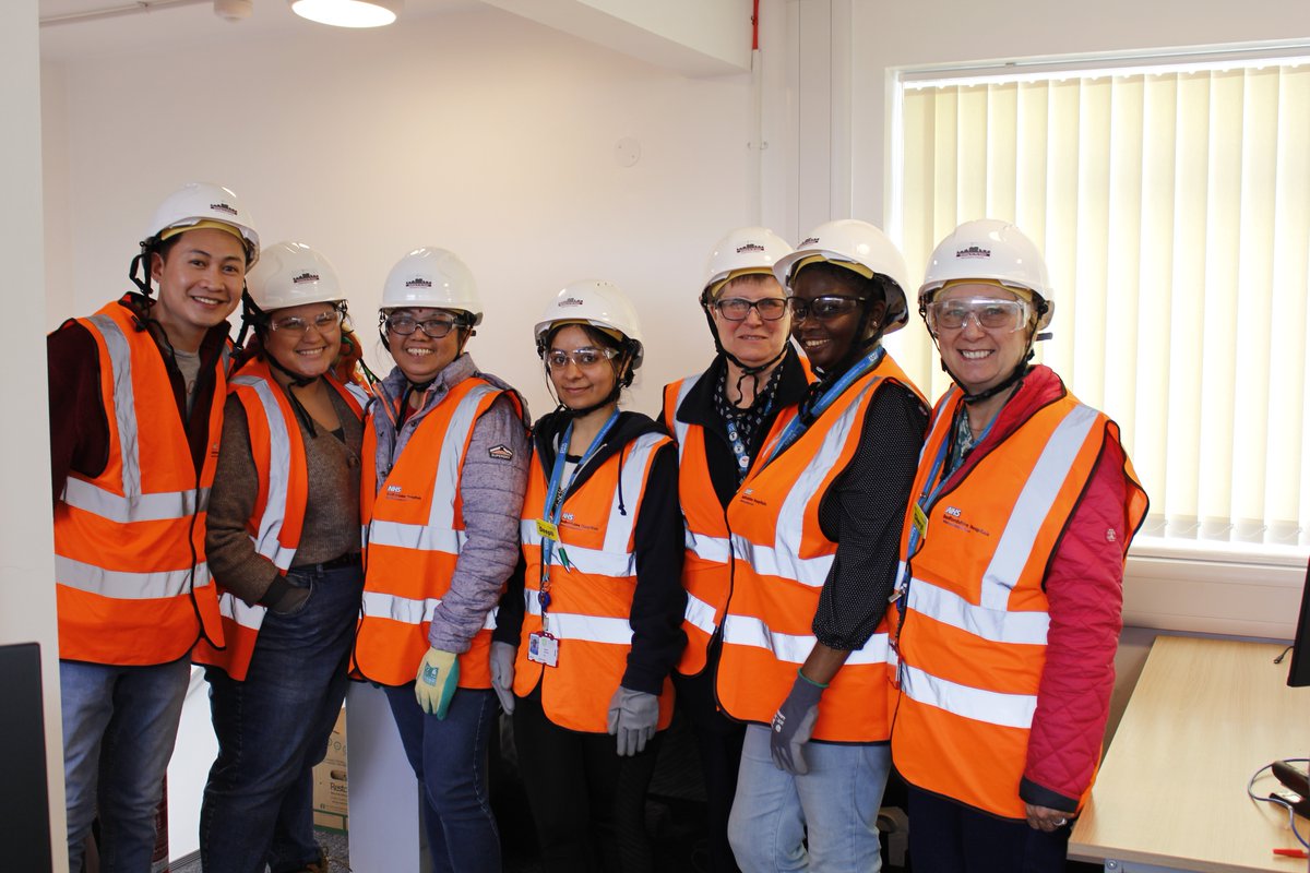 Last week, staff from our Critical Care team visited the new acute services block to see the progress taking place. Once complete there will be a larger 22 bed critical care floor. Keep an eye out for a video on the progress the team saw soon!