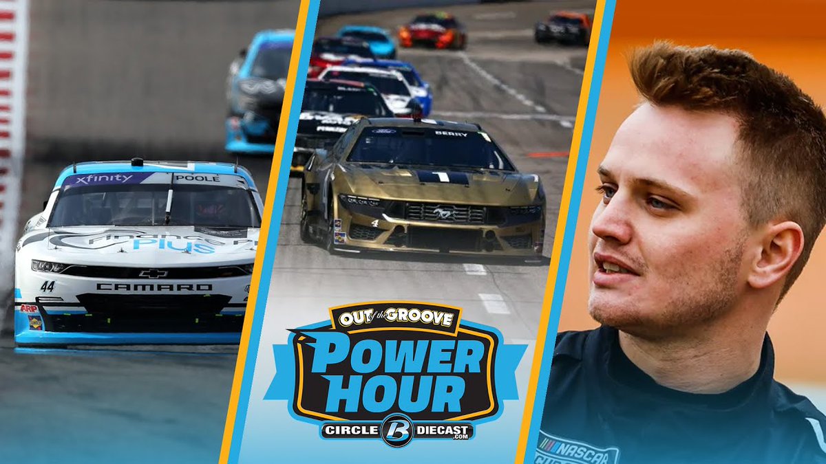 New Episode of Power Hour is here! Watch @EricEstepp17 and @brennanpoole sit down with @Justin_Haley_ to talk about everything going on in his world at Rick Ware Racing here: 🎙️dailydownforce.com/hot-starts-cha…