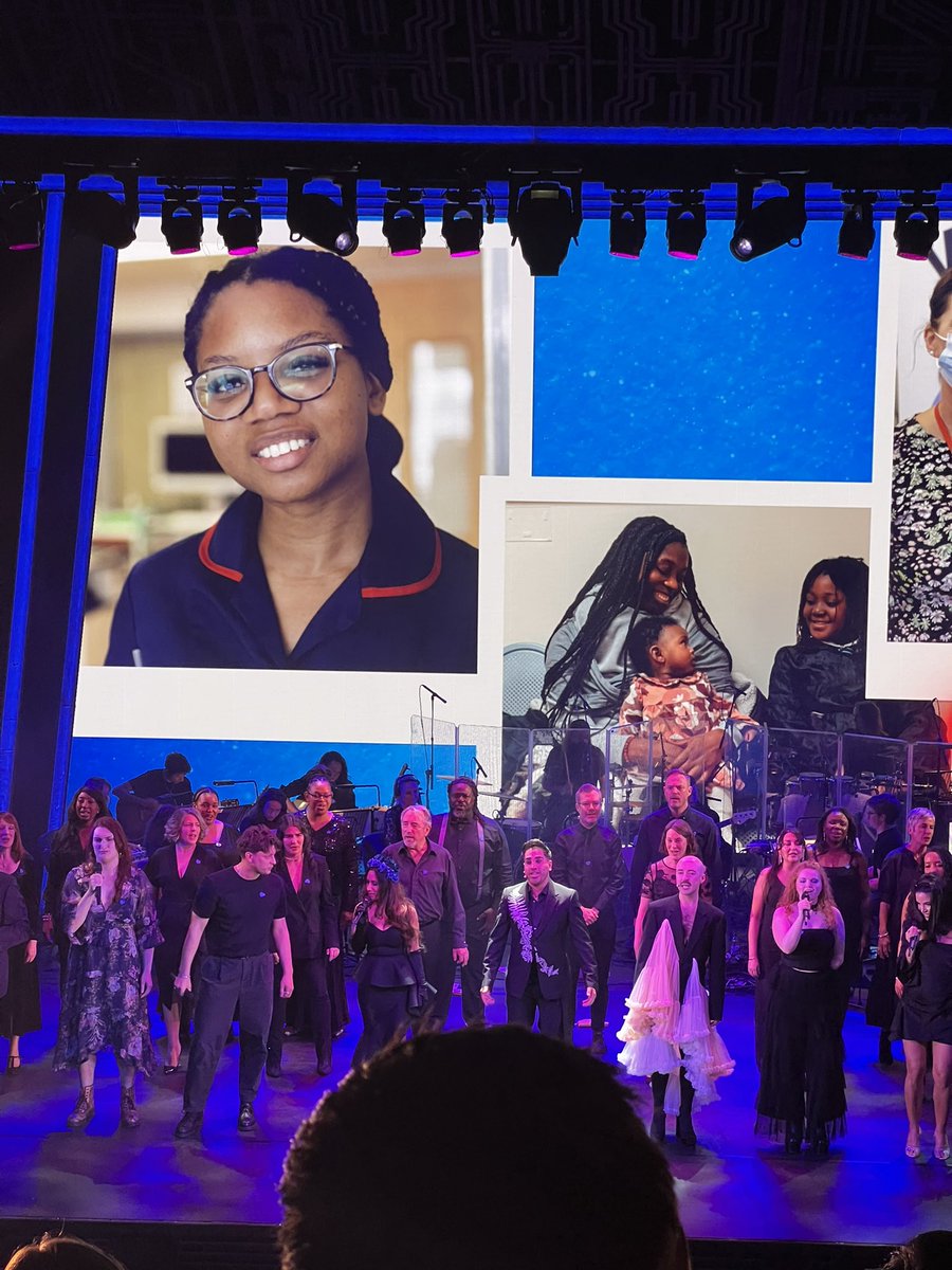 Such a wonderful evening last night celebrating our incredible #NHS. #WithAllOurHearts West End Gala evening. 🙏🙏 to all those involved especially @AdamBlanshayPro for your inspirational vision, @StarbucksUK for your sponsorship & hosts @DrRanj & Oti Mabuse & many more 💙💙