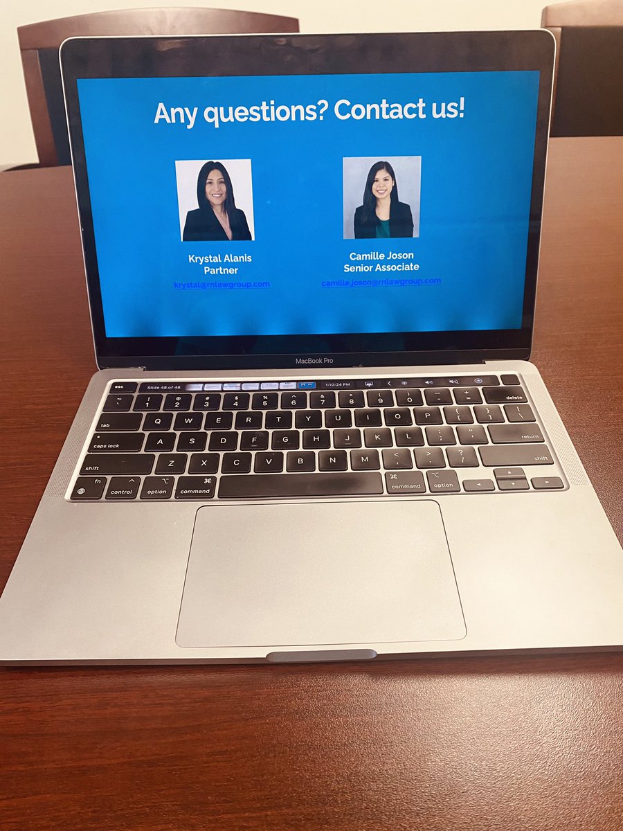 Another webinar presentation in the books! We always enjoy providing international STEM students with useful information about the U.S. immigration options available to them after graduation. @rnlawgroup #immigration #F1visa