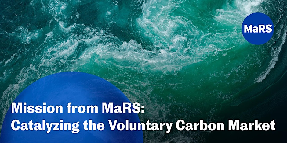 #Canada's voluntary carbon credit market is up & coming. But catalyzing the market will take not only innovation & investment in marine carbon dioxide removal companies, but also, purchasers. Check out this @MaRSDD event ft. our lead strategist. ⬇️ eventbrite.ca/e/mission-from…