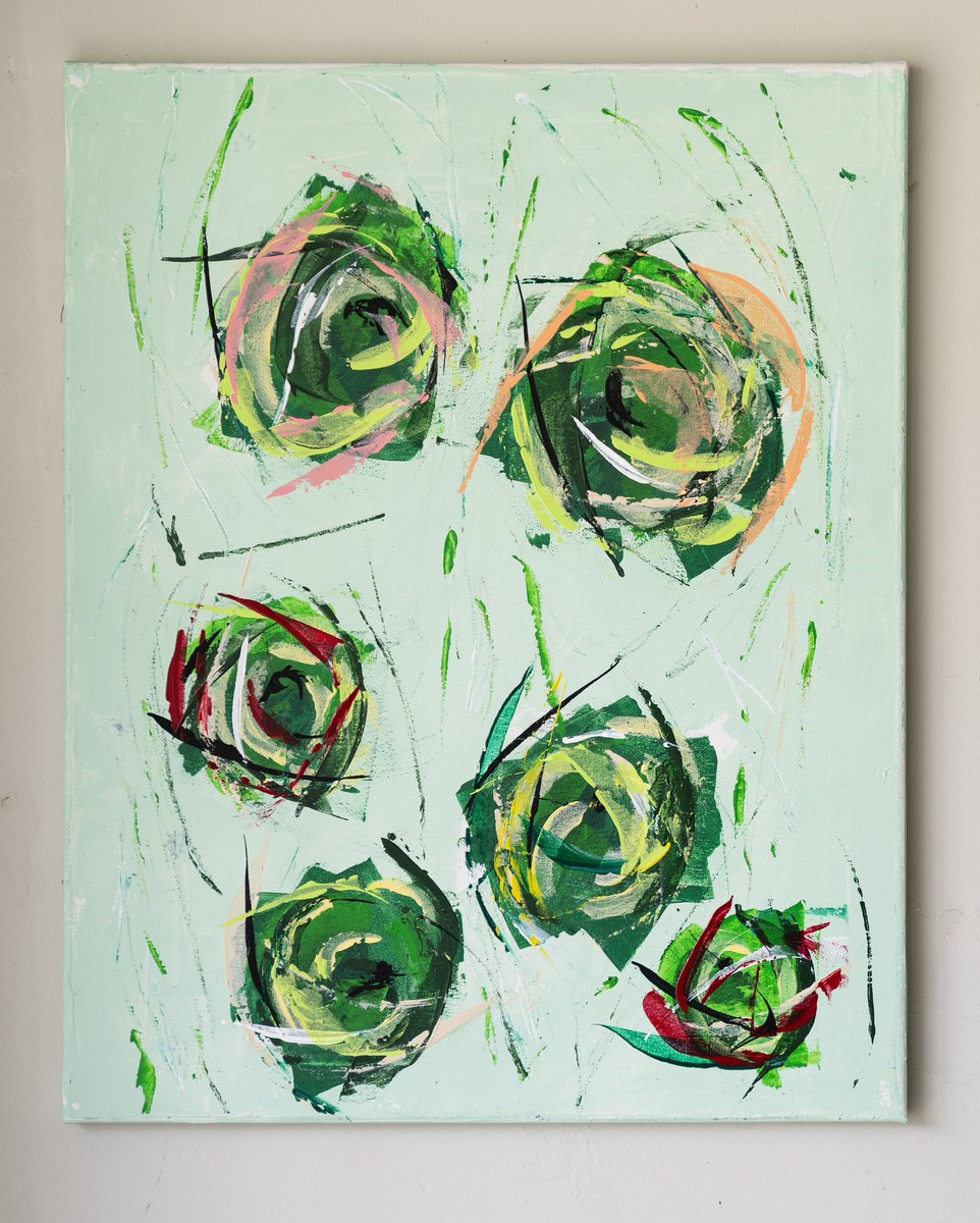 And the Rain Let Up.
.
16” x 20” acrylic on canvas.
.
#abstractart #contemporaryart #flowers #flowerlover