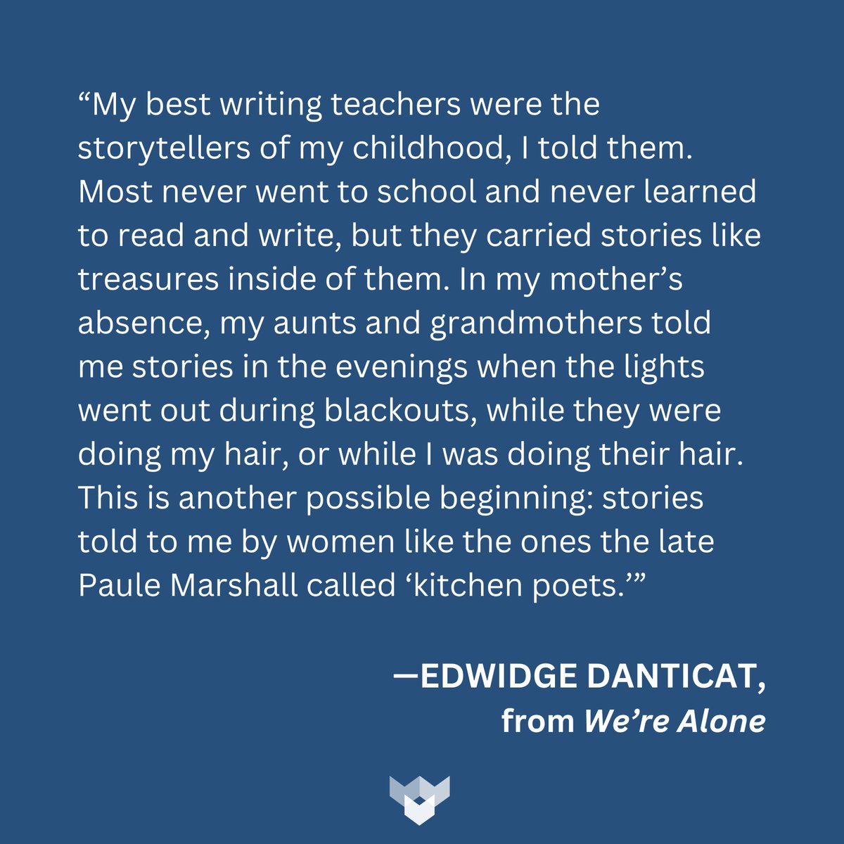 Edwidge Danticat's exceptional new collection of essays is out September 3, 2024. Available for preorder now: bookshop.org/p/books/we-re-…