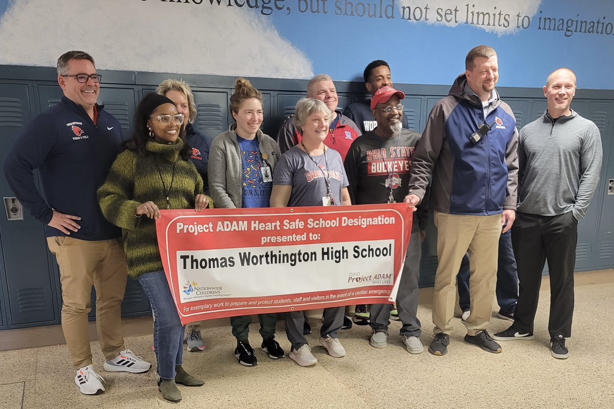 We're proud that both @WKHSWolves and @TWHS_Cardinals have earned their Project ADAM Heart Safe School Designation. Well Done! @wcsdistrict #ItsWorthIt projectadam.com