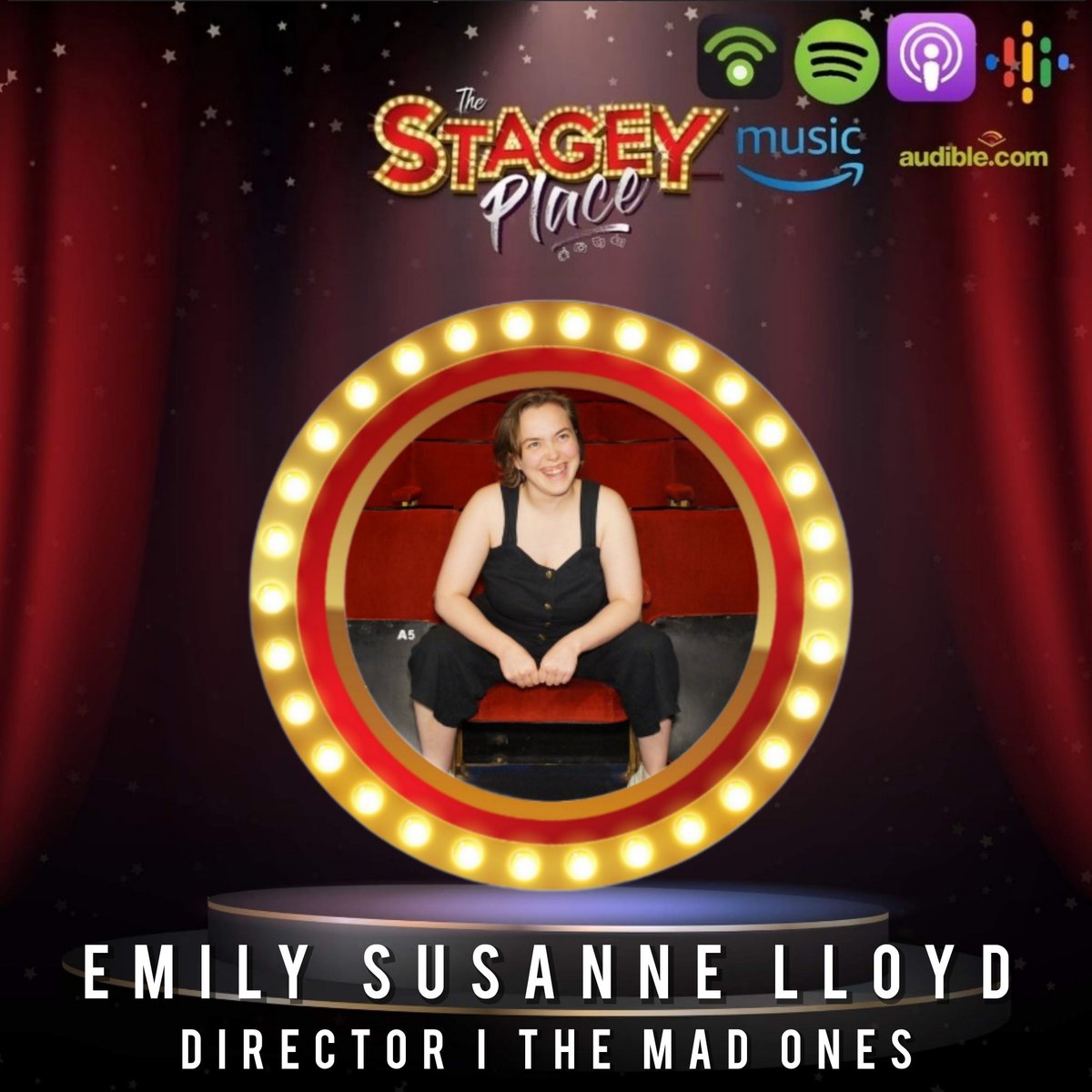 The Stagey Place (@thestageyplace) on Twitter photo 🚨 EPISODE 143 W/ EMILY SUSANNE LLOYD 🚨
📝 <a href="/Emilylloydstage/">Emily Susanne Lloyd</a>
🎭 THE MAD ONES <a href="/OldJointStock/">Old Joint Stock Pub & Theatre</a>
📅 10th - 20th April 2024
🎟️: oldjointstock.co.uk/whats-on/the-m…
🎙️: open.spotify.com/episode/69cFy8…
🎧 Podbean, Spotify, Apple Podcasts, Google Podcasts, Amazon Music & Audible! 🚨 EPISODE 143 W/ EMILY SUSANNE LLOYD 🚨
📝 <a href="/Emilylloydstage/">Emily Susanne Lloyd</a>
🎭 THE MAD ONES <a href="/OldJointStock/">Old Joint Stock Pub & Theatre</a>
📅 10th - 20th April 2024
🎟️: oldjointstock.co.uk/whats-on/the-m…
🎙️: open.spotify.com/episode/69cFy8…
🎧 Podbean, Spotify, Apple Podcasts, Google Podcasts, Amazon Music & Audible!