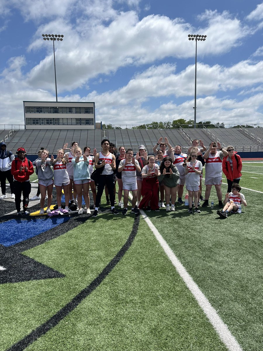 Congratulations to our first year Unified Track & Field Team who just finished 3rd at the Area track meet and are advancing to Regionals!! Great job to these athletes and their Coaches, Coach Tuyo and Coach Barnes!