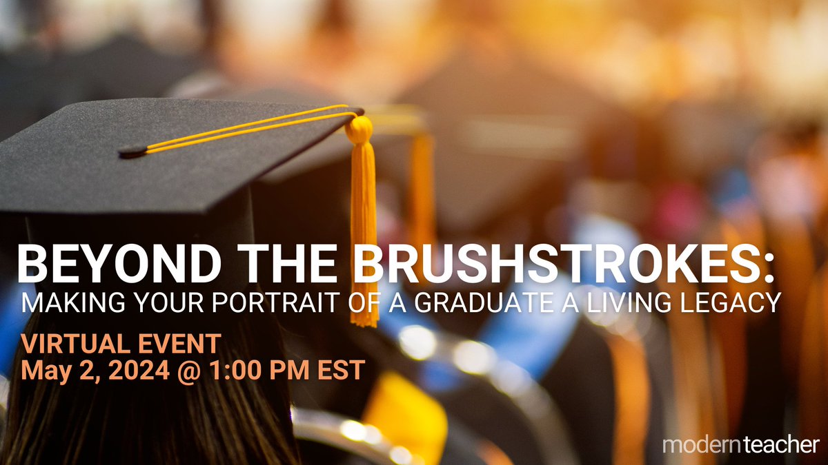 National School Leaders!  

Sharpen your vision for student success. Our upcoming leadership webinar dives deep into a future-focused Portrait of a Graduate. 

Register now: modernteacher.com/beyond-the-bru…

#Leadership #PortraitOfAGrad #TheFutureIsNow