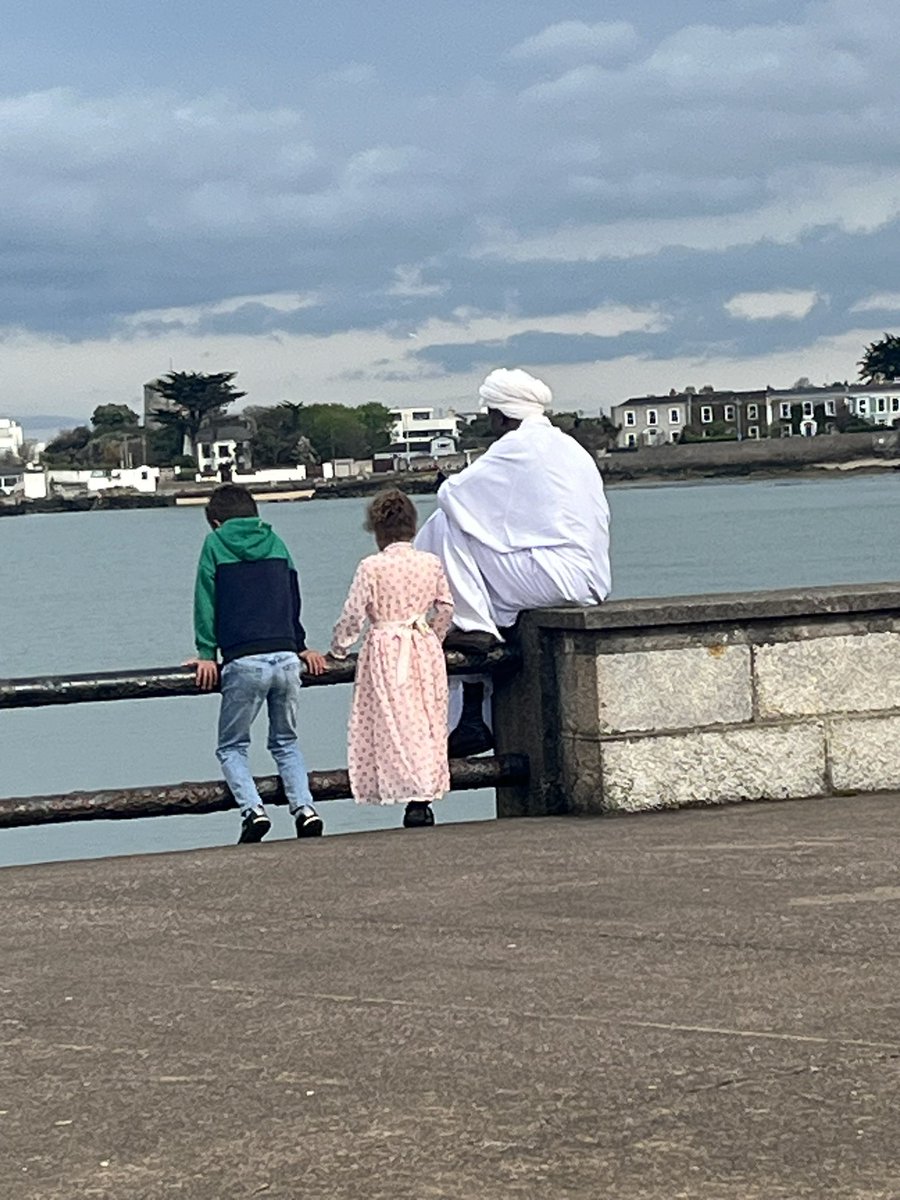 What a lovely evening on DunLaoghaire seafront.