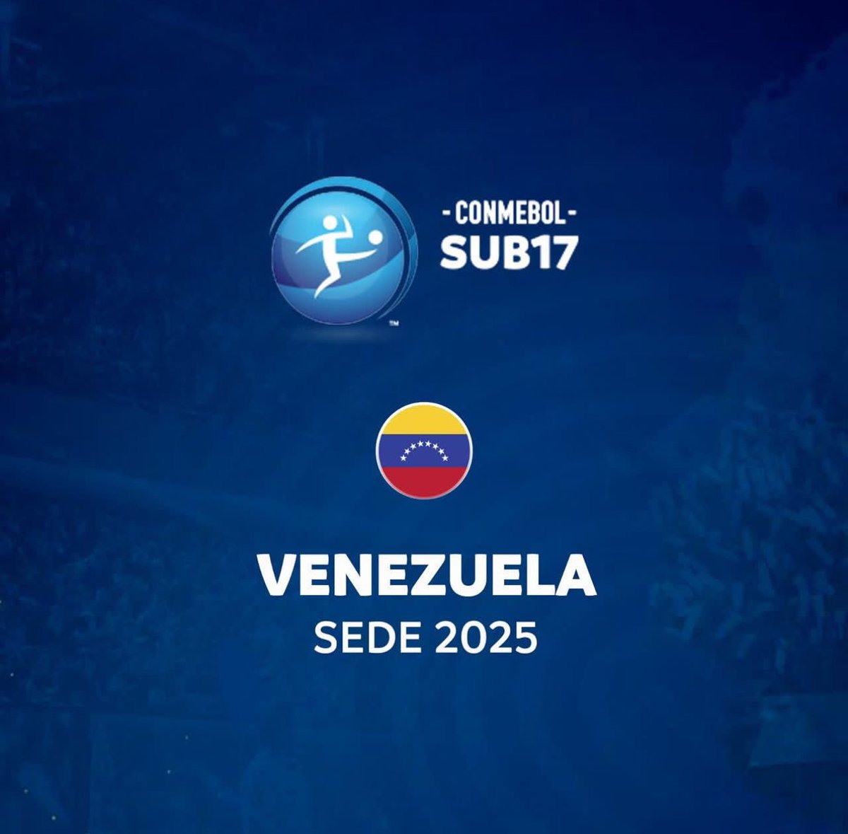 El sudamericano Sub 17 se realizará en Venezuela en 2025. Así lo oficializó Conmebol.