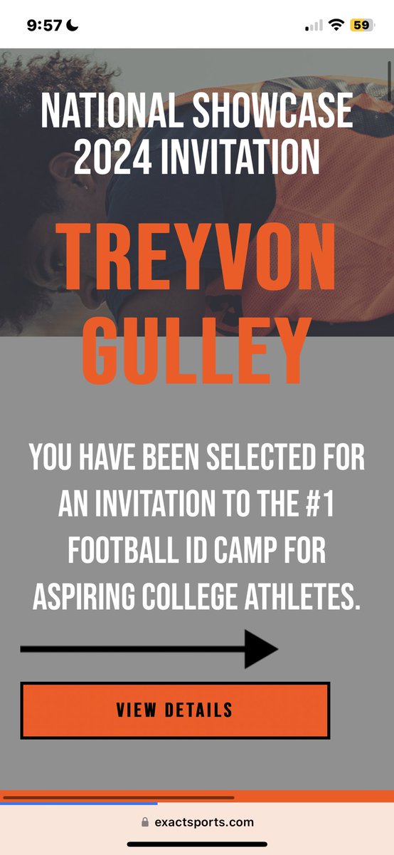 Blessed to receive an invite to the 2024 National Showcase🙏🏽