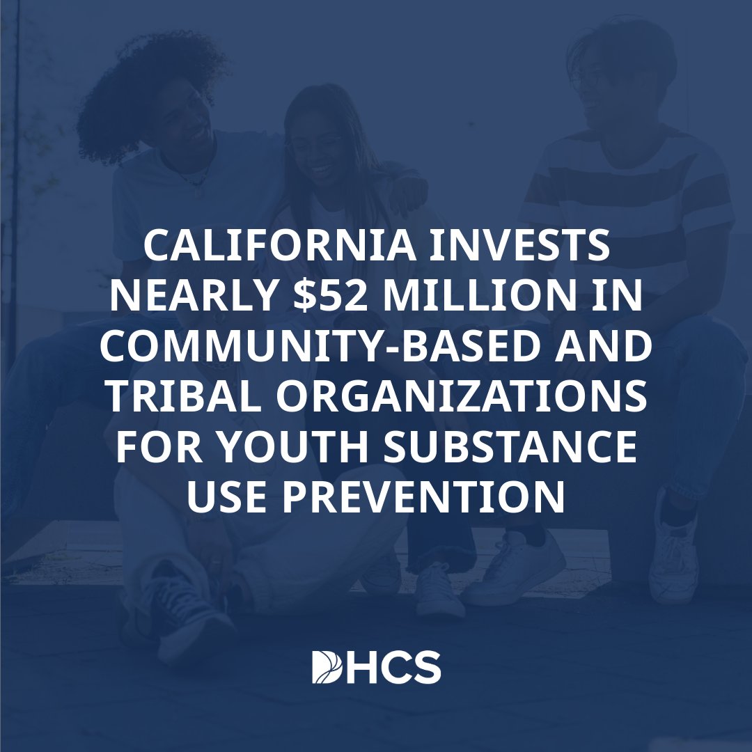 Elevate Youth California is a statewide program dedicated to preventing the growing number of youth with substance use disorder. Organizations will receive funding to implement the EYC program in historically underserved low-income communities. ow.ly/SlkN50Rczle