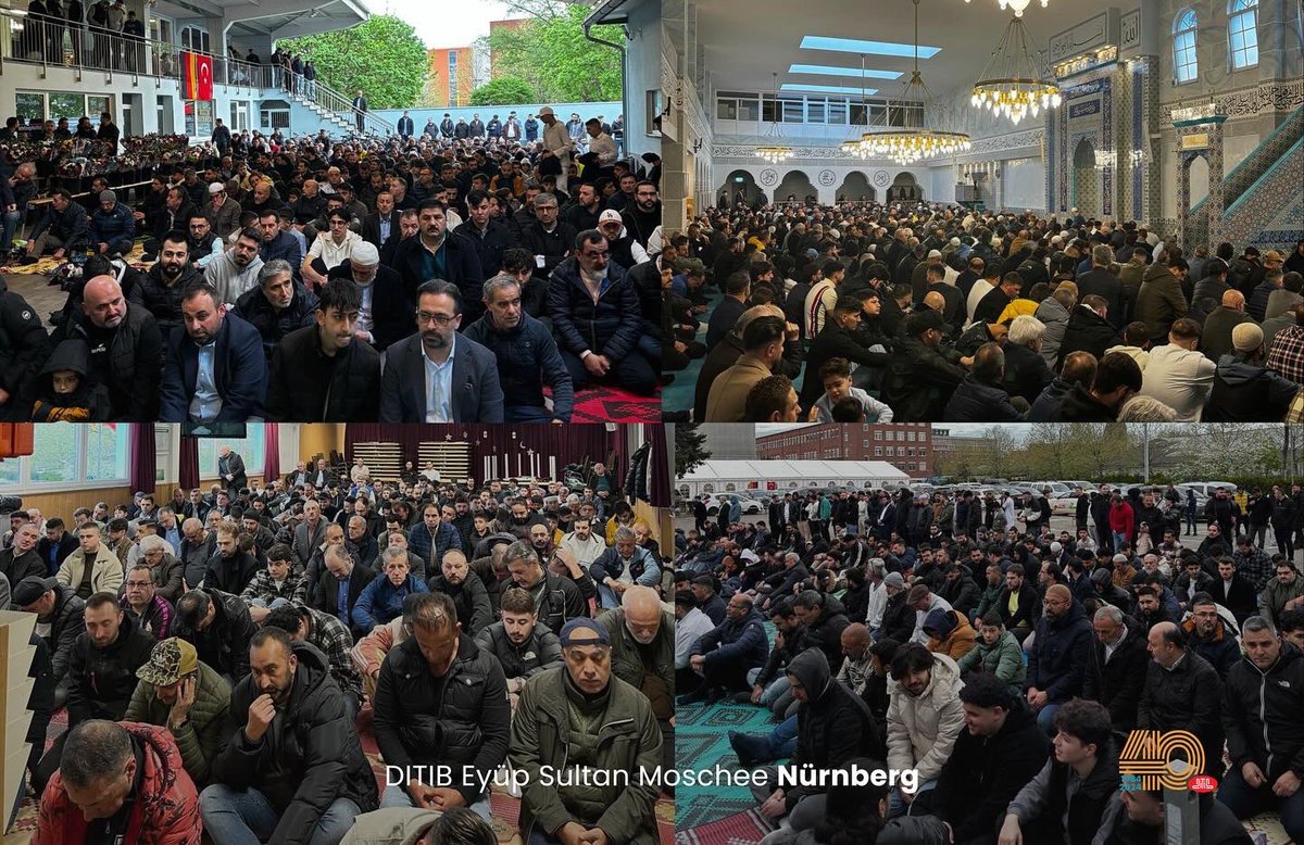 DITIBkoln's tweet photo. Bayram Namazı 

Bundesweit wurde in 858 DITIB Moscheen das Eid Gebet verrichtet. 

Gesegnetes Ramadan-Fest! Eid Mubarak! Bayramınız mübarek olsun!

#eid #eidmubarak #ramadanfest #namaz #bayram #di̇ti̇b https://t.co/okyCH3EFUt