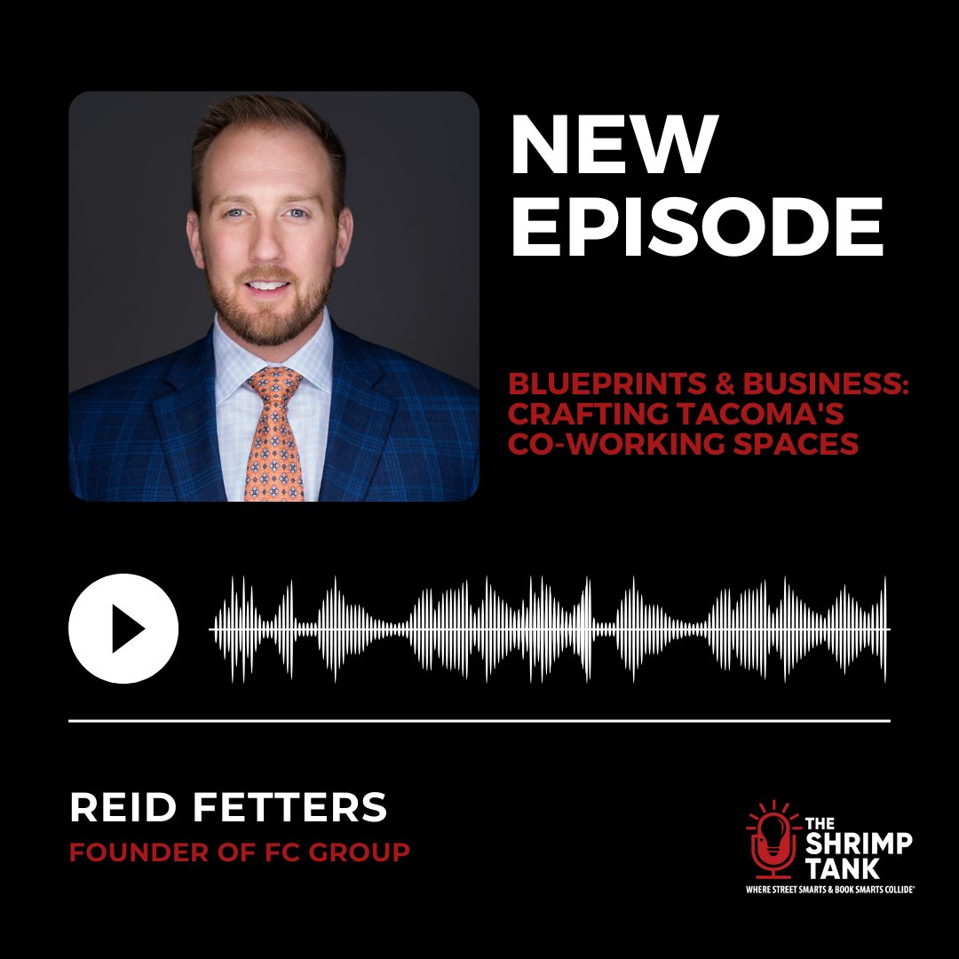 Dive into the heart of Tacoma's transformation with Reid Fetters, a visionary at the forefront of the co-working movement and a key player in Tacoma's commercial real estate revival. Check out his episode now! youtube.com/watch?v=1jN0YY… #shrimptank #theshrimptank #entrepreneur