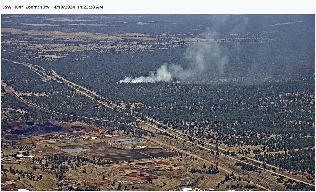2-acre wildfire reported east of Flagstaff, south of I-40 near Walnut Canyon Road exit. Multiple resources responding.