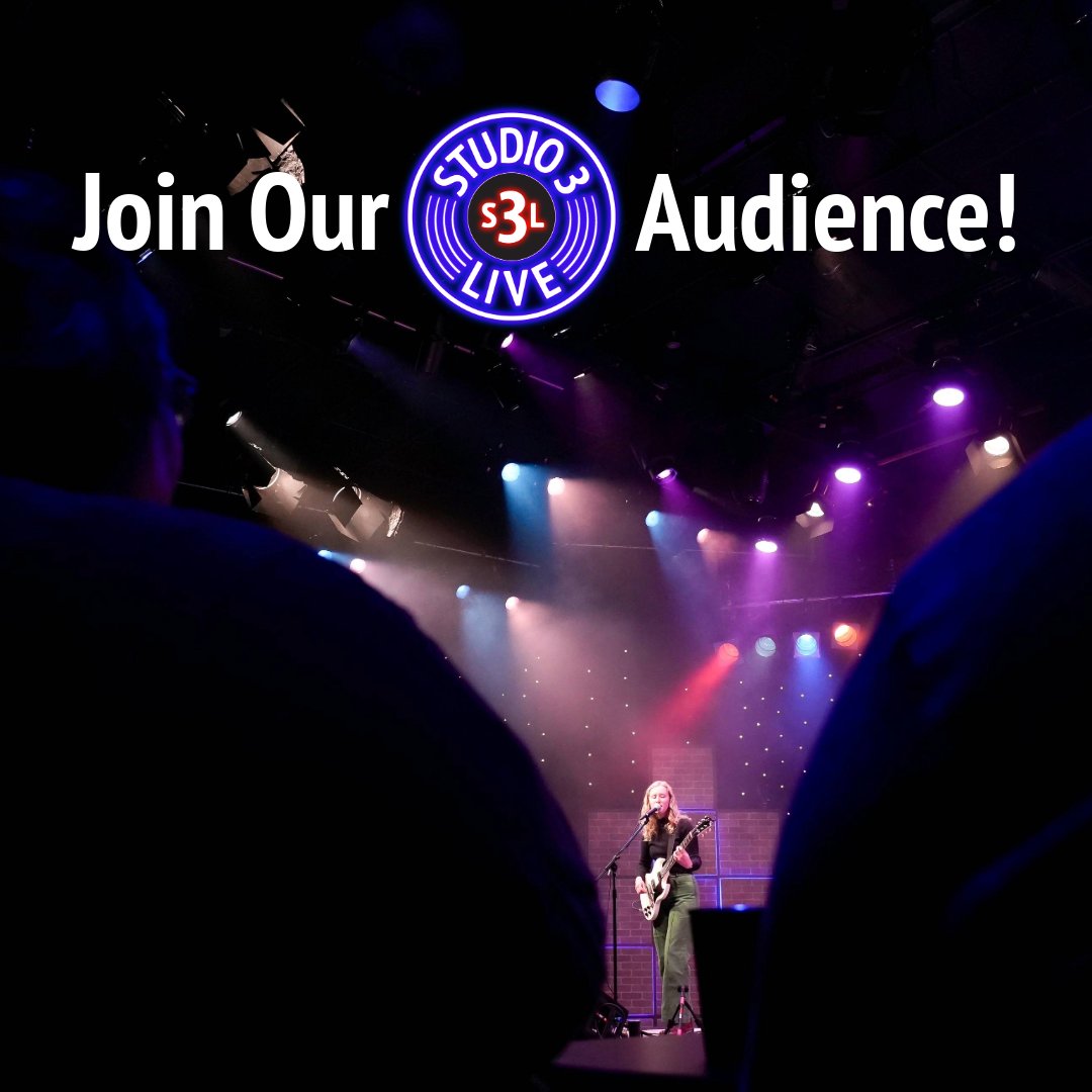 Do you want to be part of the Studio 3 LIVE audience? Sign up now to receive exclusive updates about upcoming recordings for our music series, Studio 3 LIVE! bit.ly/3TIcOvK